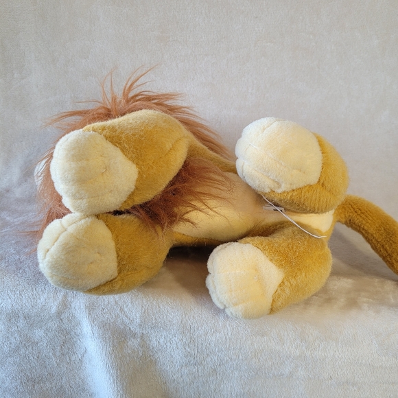 1993 Lion King 14" Mufasa Adult Simba Plush Stuffed Animal Toy Mattel Disney - Picture 7 of 9